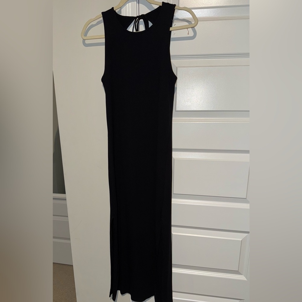 American Eagle Outfitters Ribbed Dress with Back Cut out